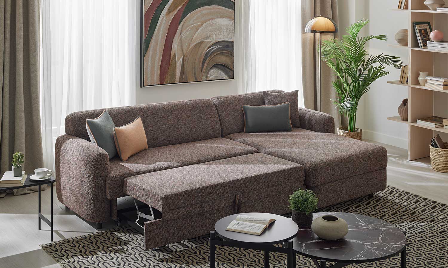 Izla Corner Sofa Set